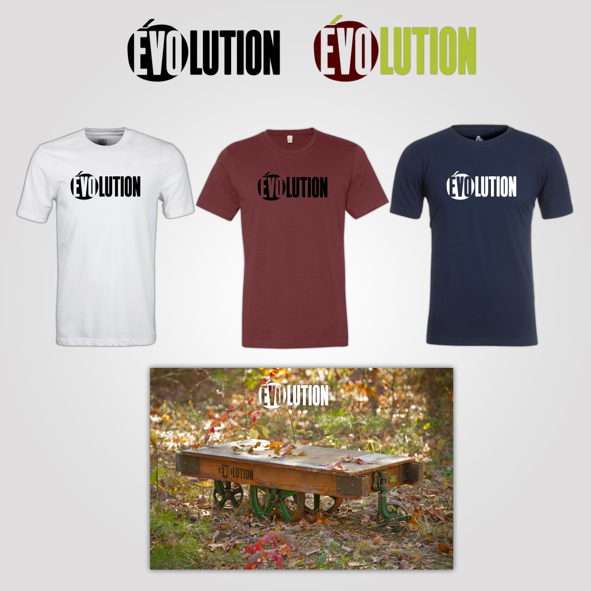 evolution logo concepts 3